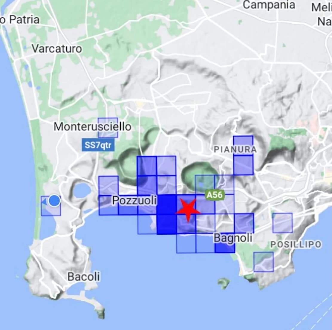 Terremoto oggi a Napoli: nuova scossa in tarda mattinata