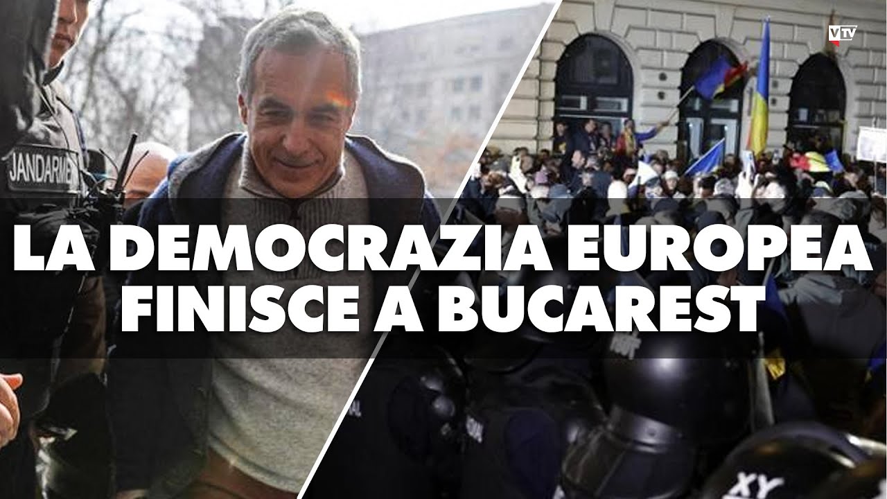 La democrazia europea finisce a Bucarest - Dietro il Sipario - Talk show - YouTube