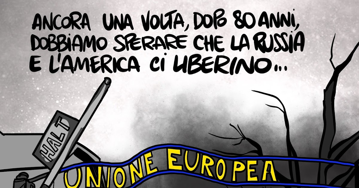 Dopo 80 Anni dobbiamo ancora Sperare che Russi ed Americani ci Liberino da questa Europa fatale !